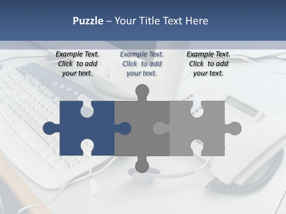 Stockphotograph Telephoneheadset Poster PowerPoint Template