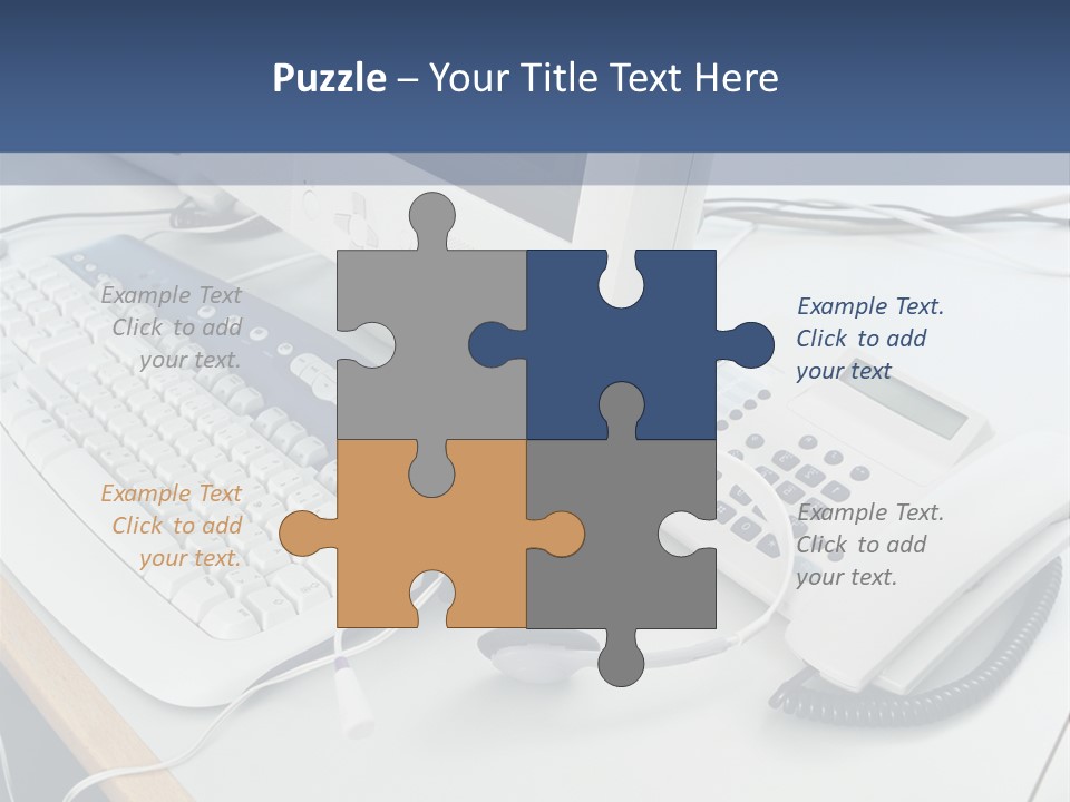 Stockphotograph Telephoneheadset Poster PowerPoint Template