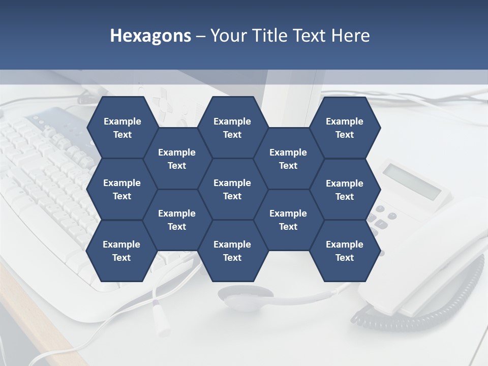 Stockphotograph Telephoneheadset Poster PowerPoint Template