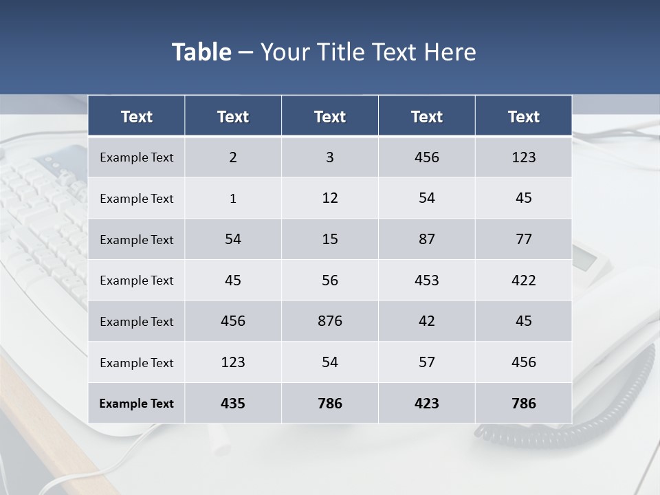 Stockphotograph Telephoneheadset Poster PowerPoint Template