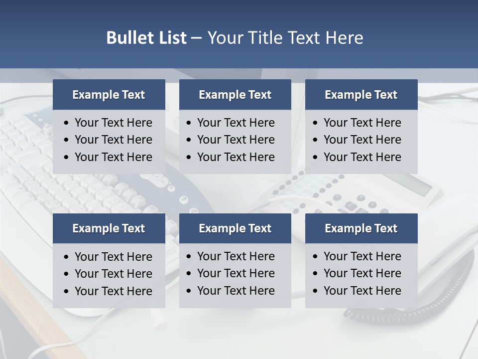 Stockphotograph Telephoneheadset Poster PowerPoint Template