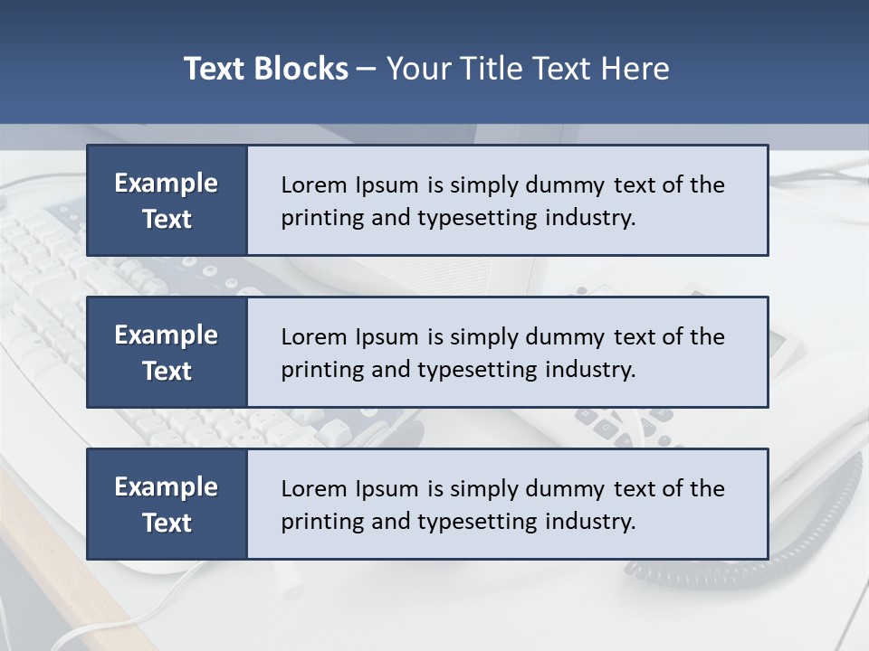 Stockphotograph Telephoneheadset Poster PowerPoint Template