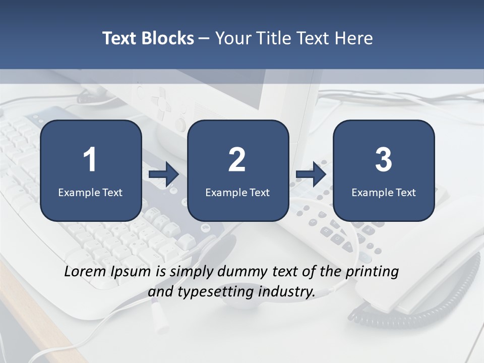 Stockphotograph Telephoneheadset Poster PowerPoint Template