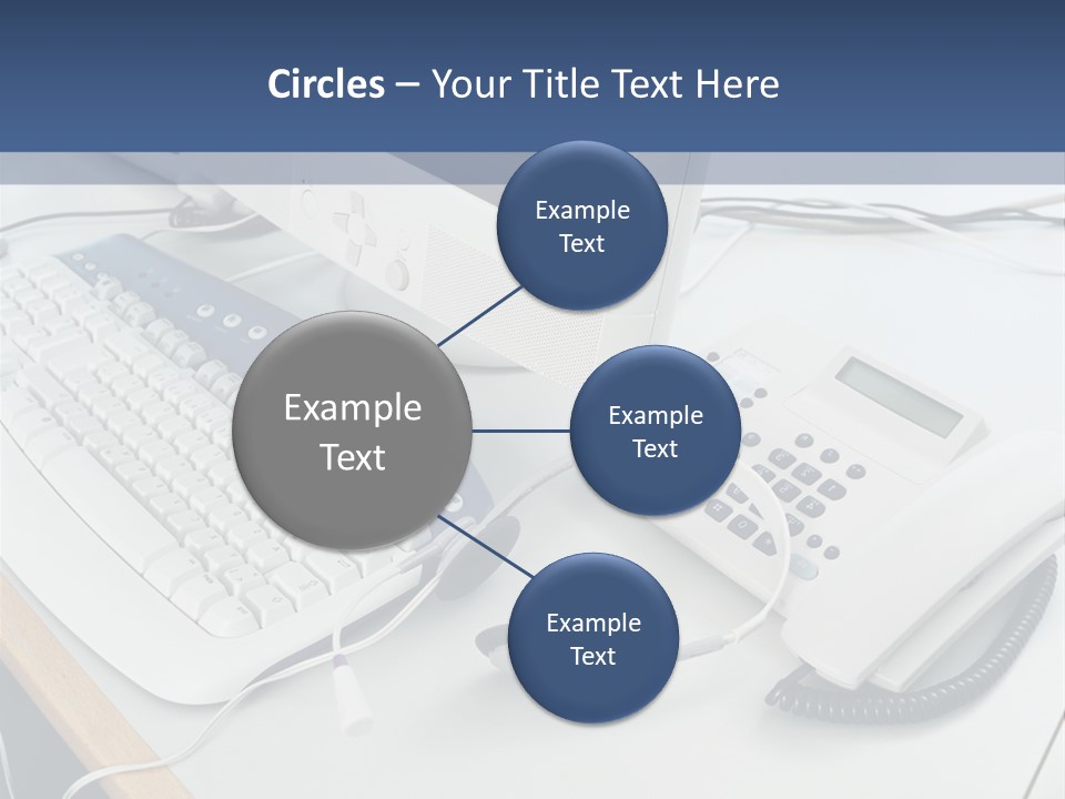 Stockphotograph Telephoneheadset Poster PowerPoint Template