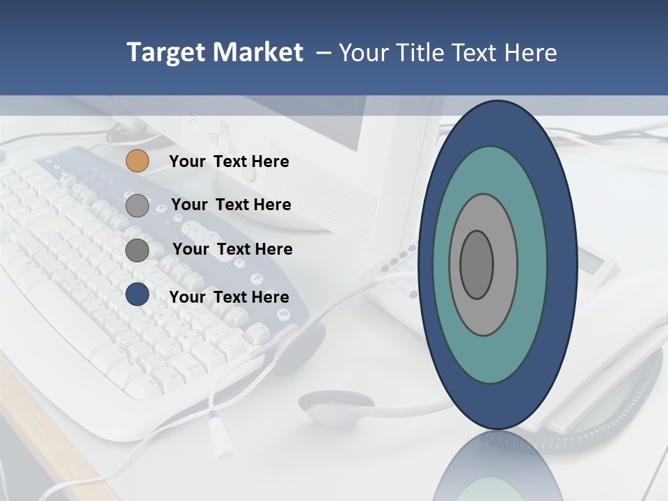 Stockphotograph Telephoneheadset Poster PowerPoint Template