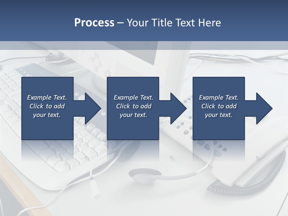 Stockphotograph Telephoneheadset Poster PowerPoint Template