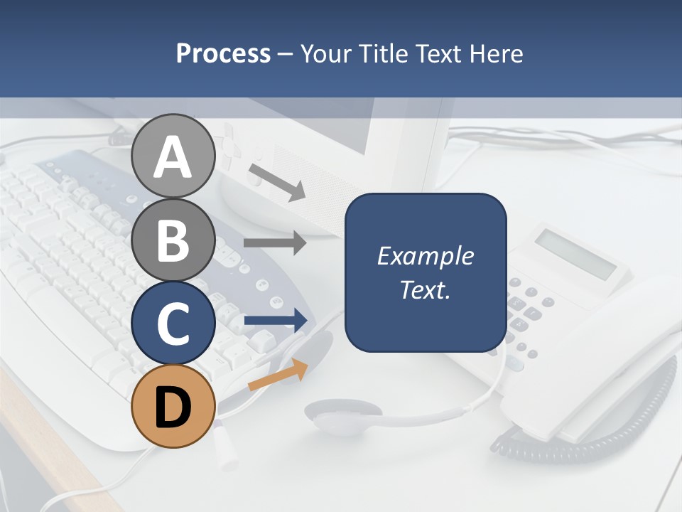 Stockphotograph Telephoneheadset Poster PowerPoint Template