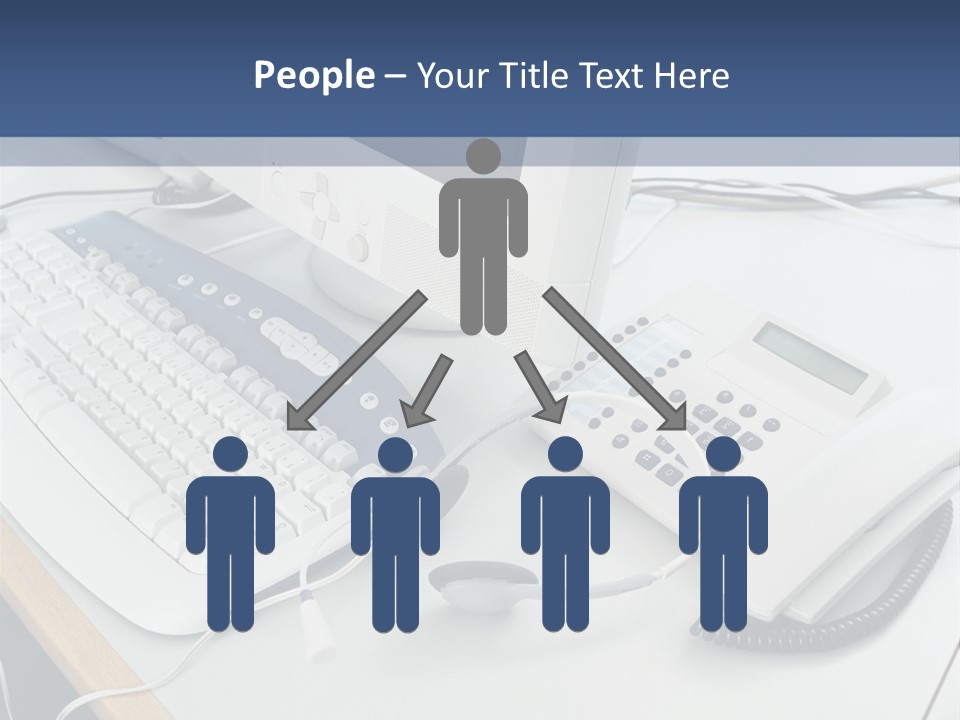 Stockphotograph Telephoneheadset Poster PowerPoint Template