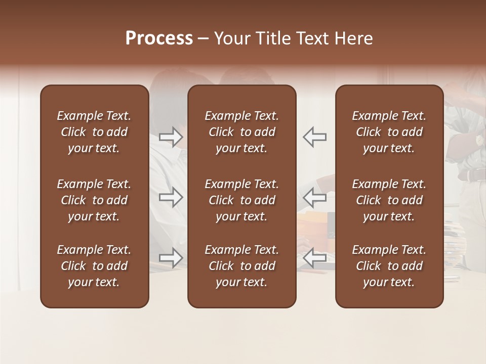 Stockimage Woman Print PowerPoint Template