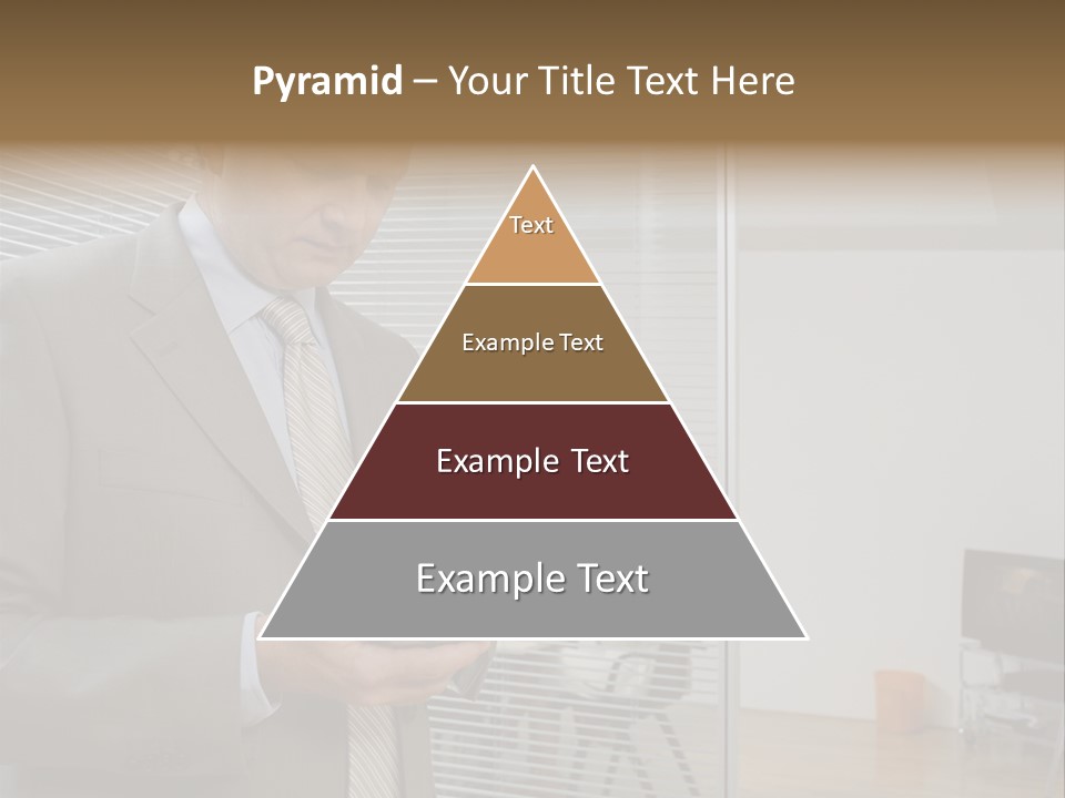 Glass Inside Royaltyfree PowerPoint Template