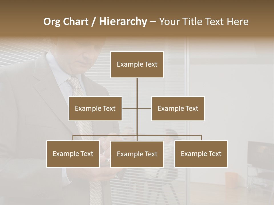 Glass Inside Royaltyfree PowerPoint Template