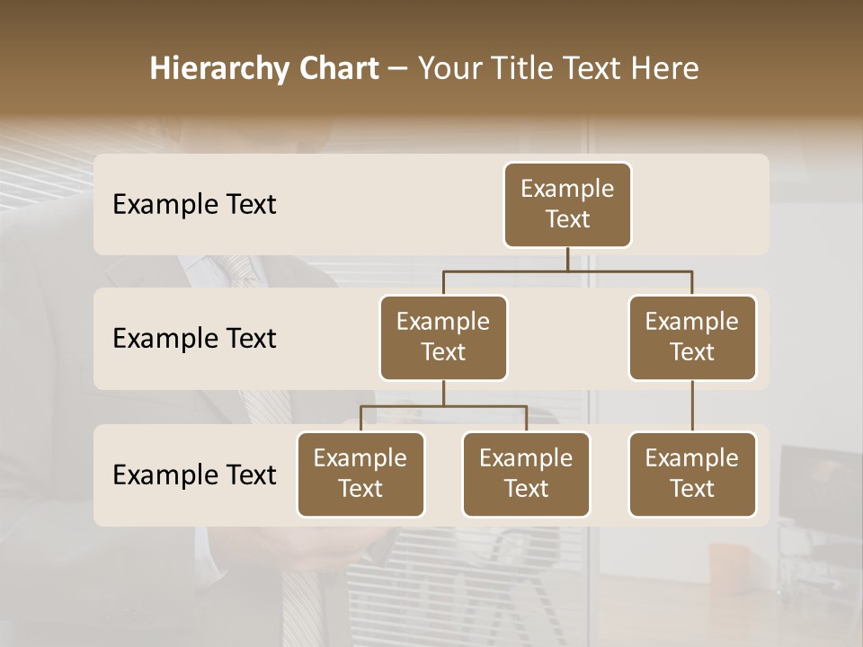 Glass Inside Royaltyfree PowerPoint Template