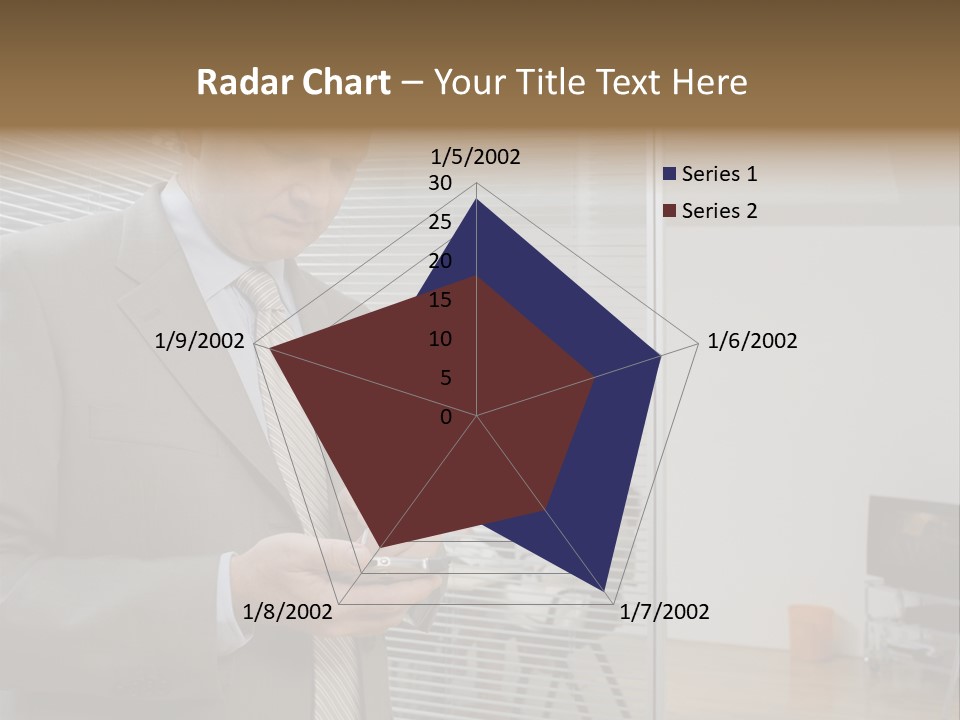 Glass Inside Royaltyfree PowerPoint Template