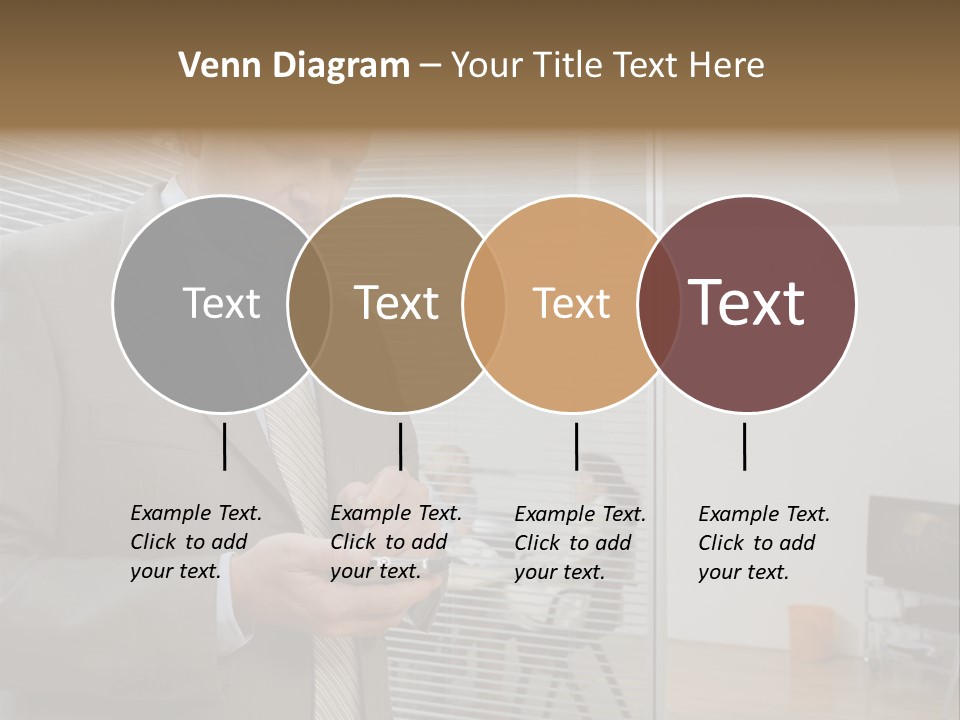 Glass Inside Royaltyfree PowerPoint Template