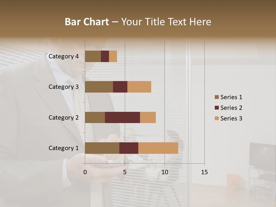 Glass Inside Royaltyfree PowerPoint Template