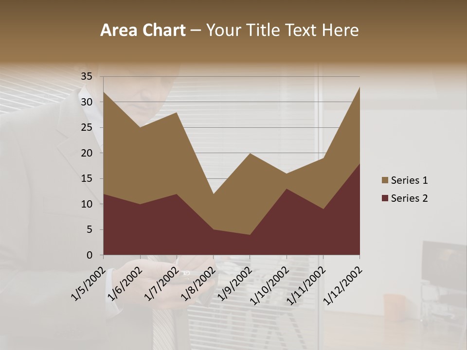 Glass Inside Royaltyfree PowerPoint Template