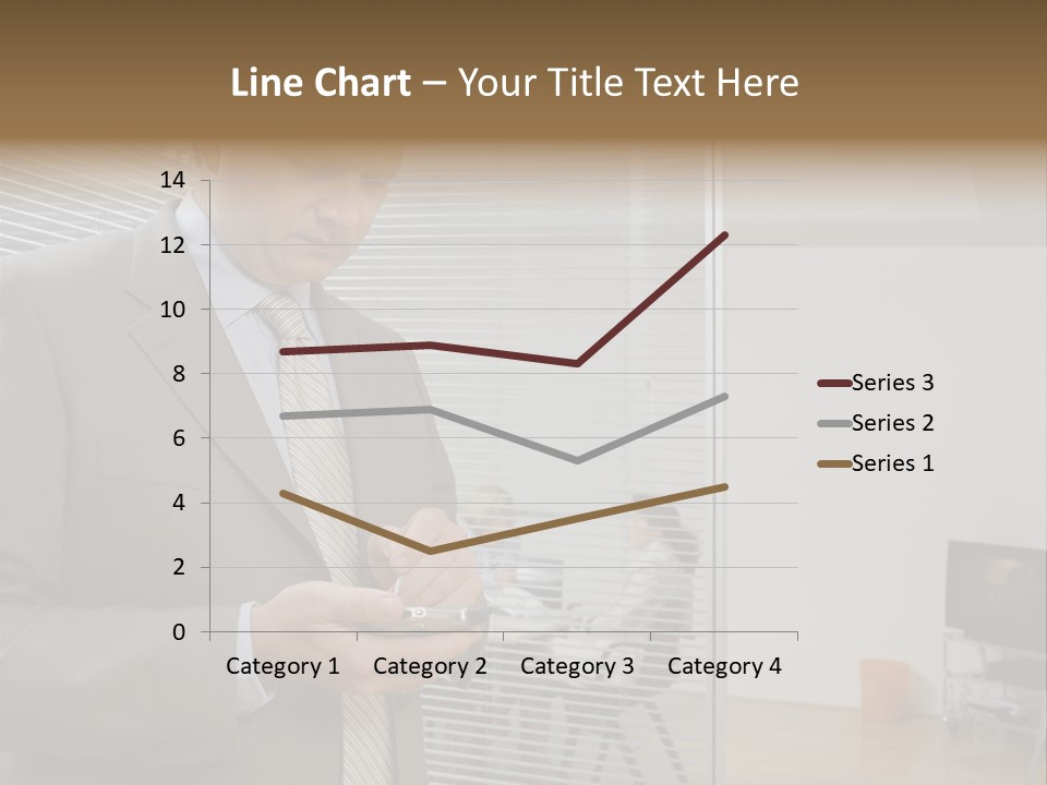 Glass Inside Royaltyfree PowerPoint Template