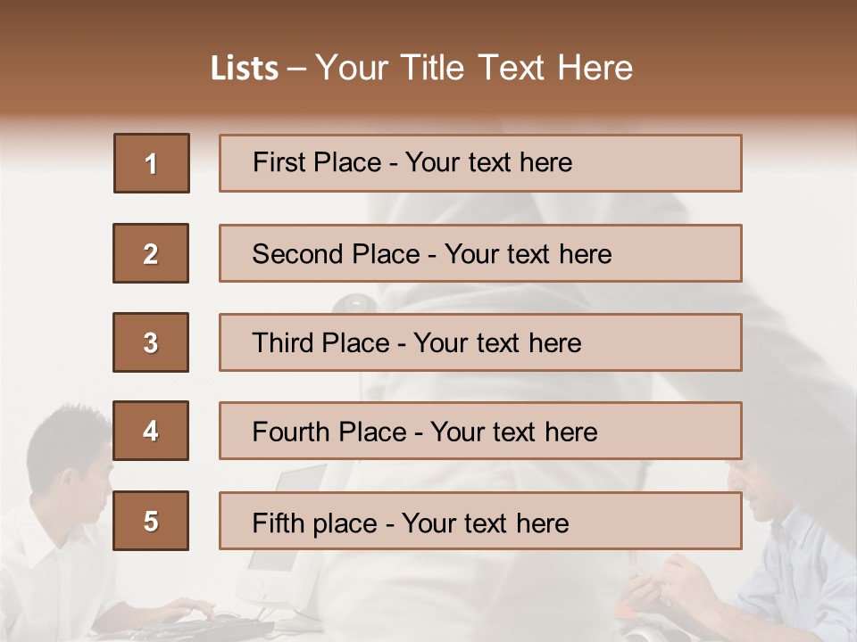 Male Someone  PowerPoint Template