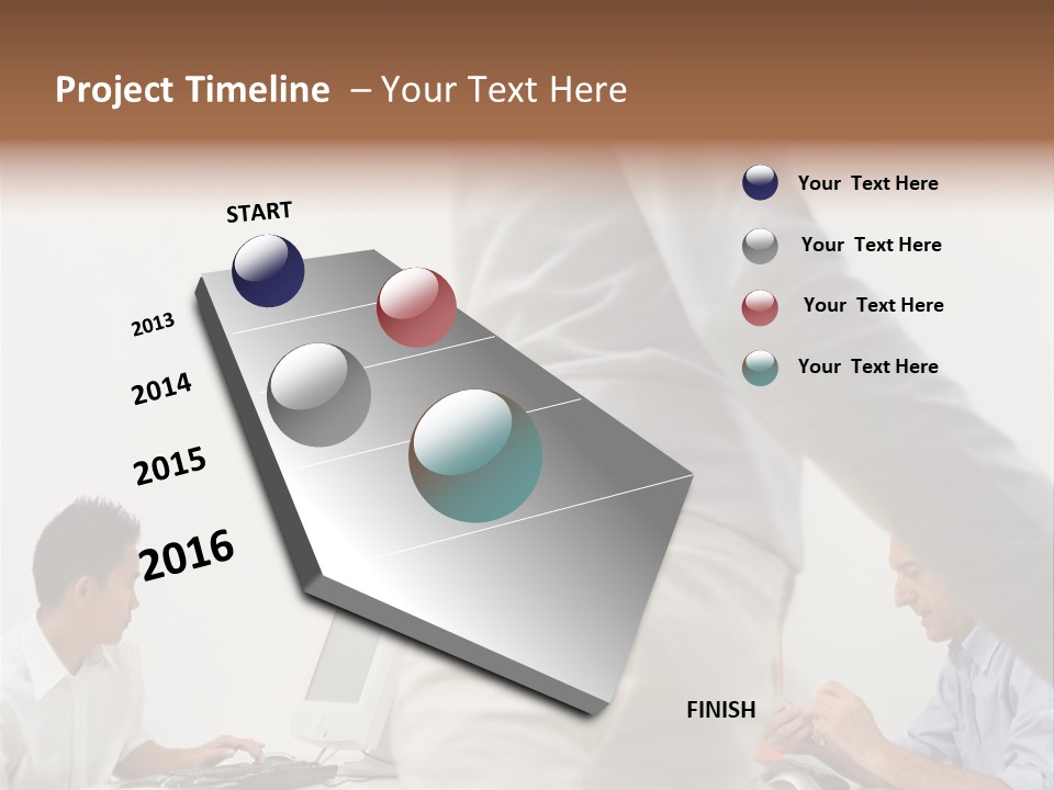 Male Someone  PowerPoint Template