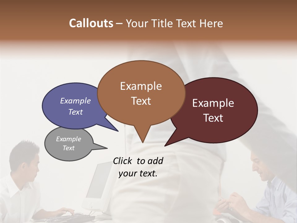 Male Someone  PowerPoint Template