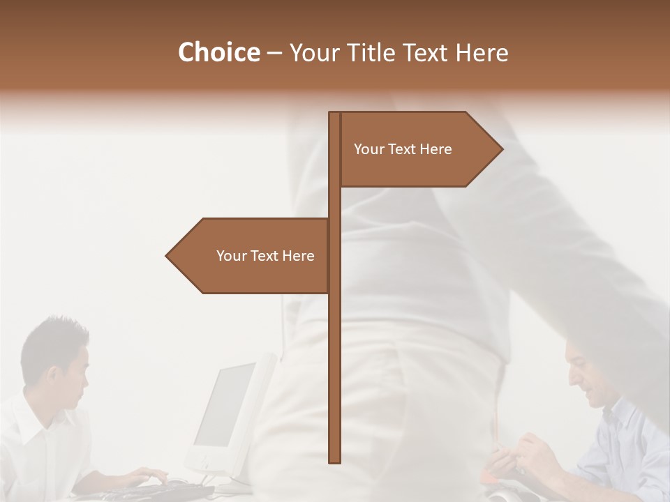 Male Someone  PowerPoint Template