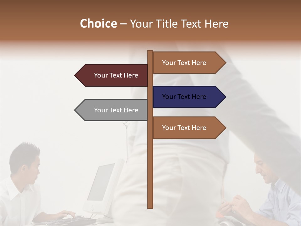 Male Someone  PowerPoint Template