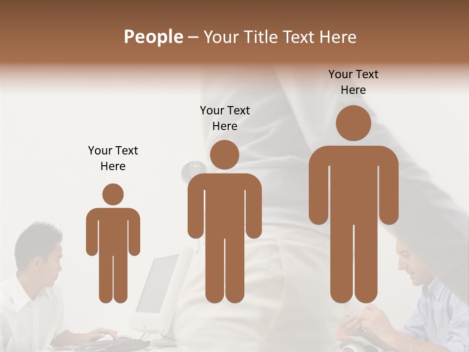 Male Someone  PowerPoint Template