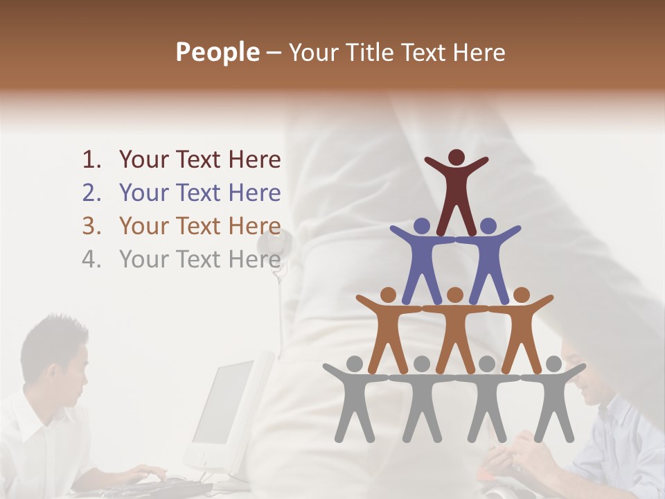 Male Someone  PowerPoint Template