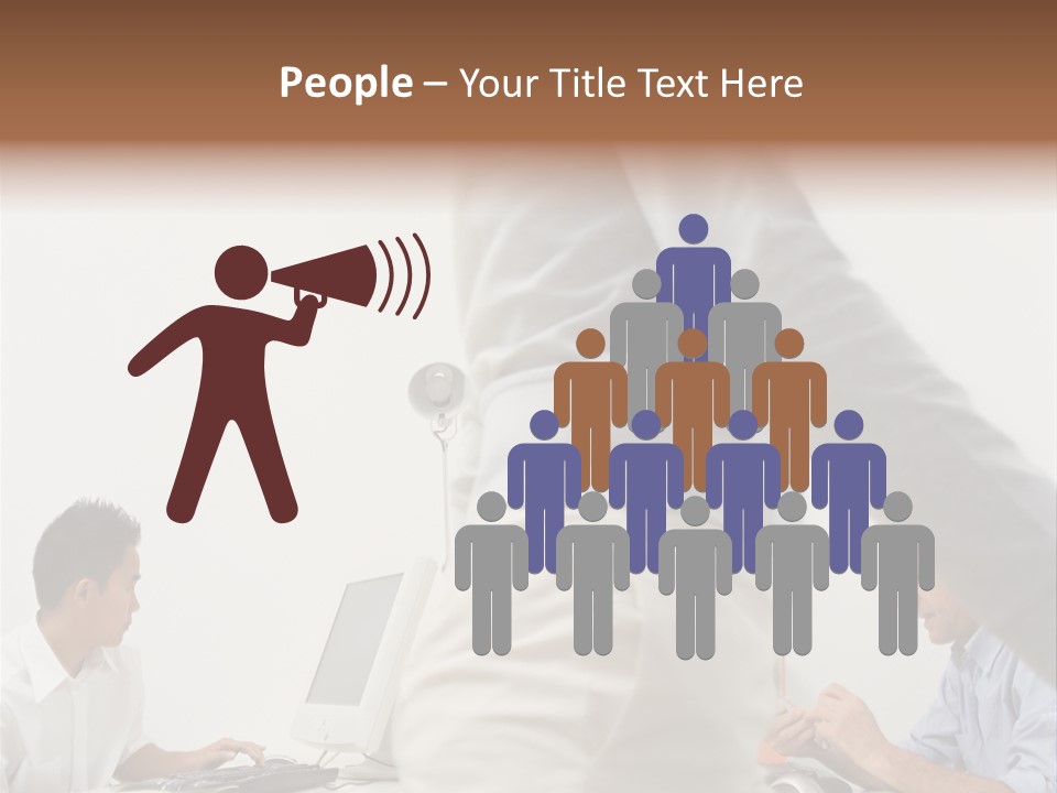 Male Someone  PowerPoint Template