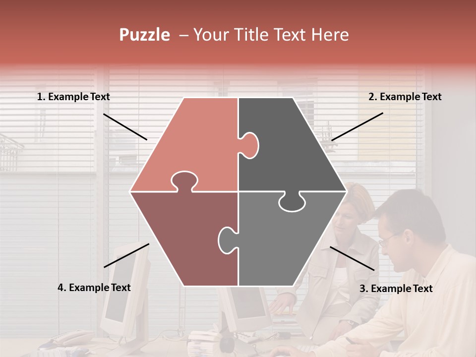 Ages Technology Man PowerPoint Template