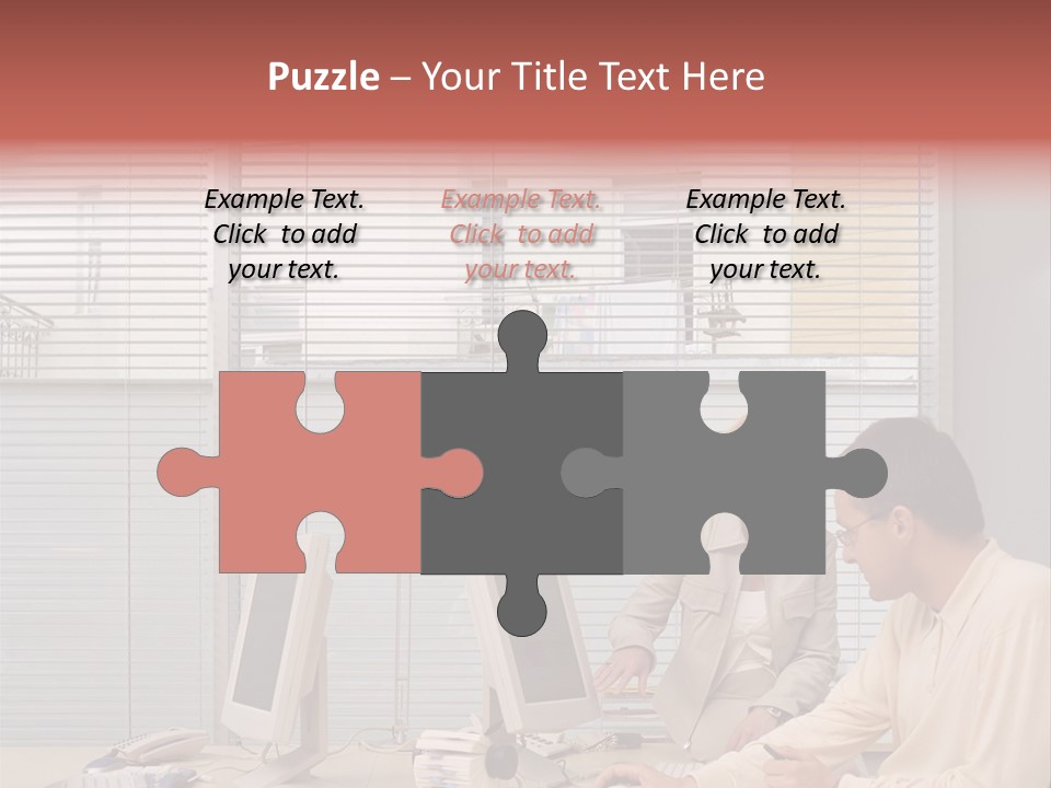 Ages Technology Man PowerPoint Template