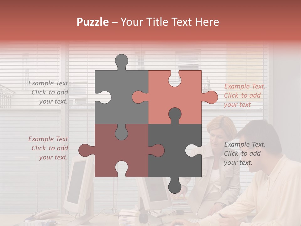 Ages Technology Man PowerPoint Template