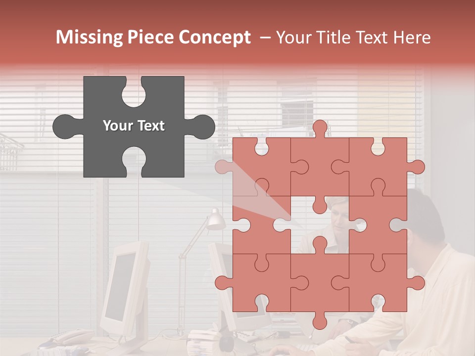 Ages Technology Man PowerPoint Template