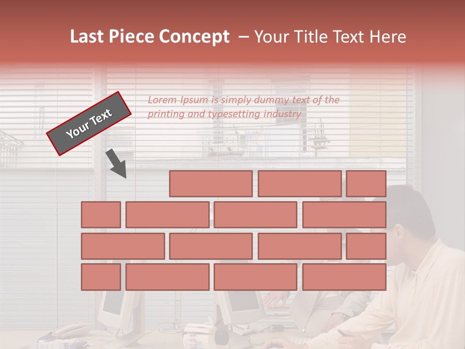 Ages Technology Man PowerPoint Template