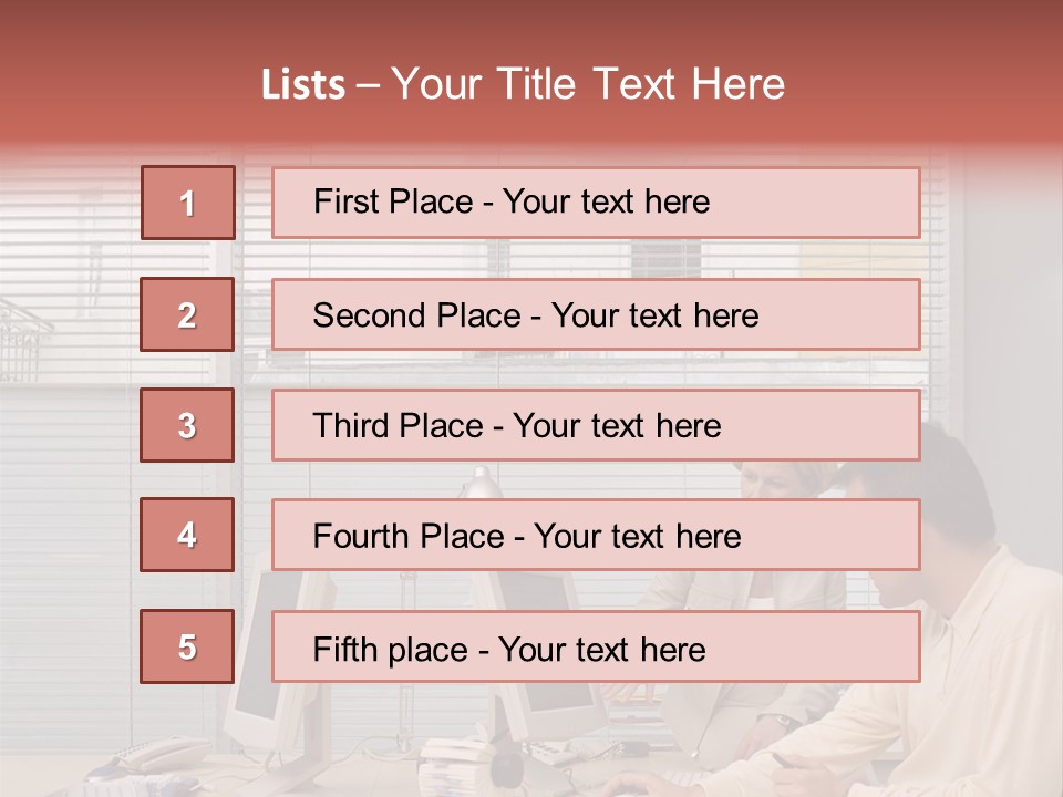 Ages Technology Man PowerPoint Template