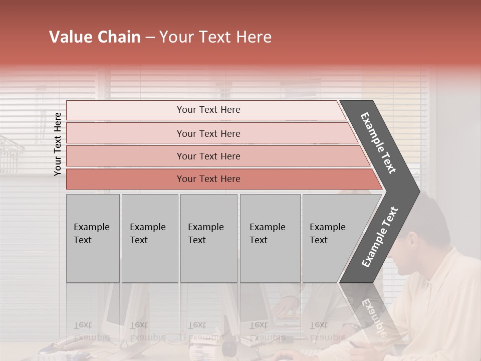 Ages Technology Man PowerPoint Template