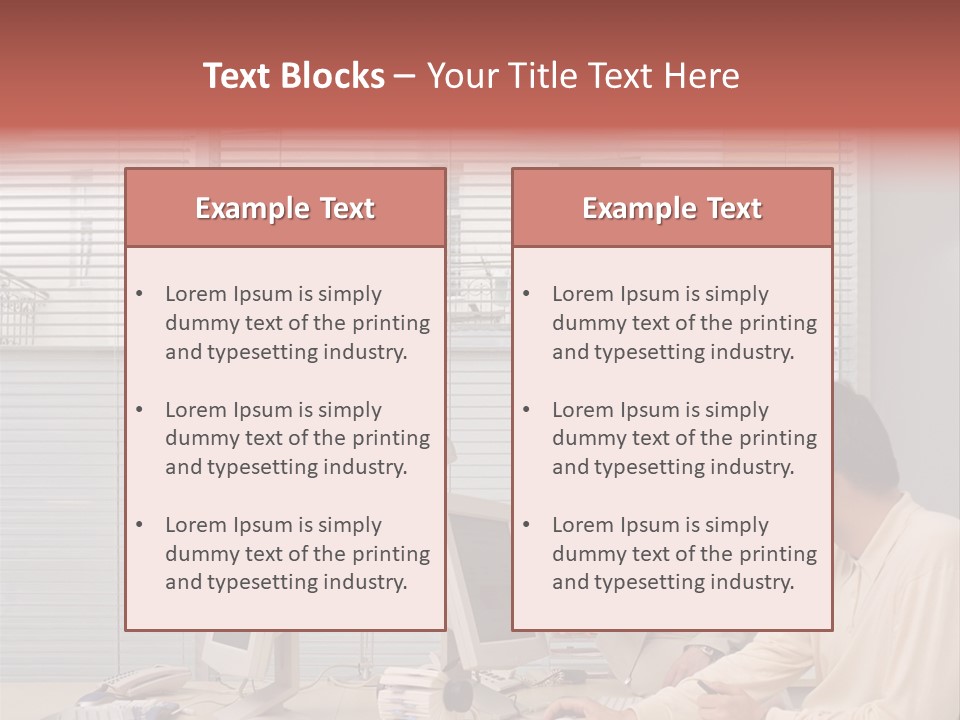 Ages Technology Man PowerPoint Template