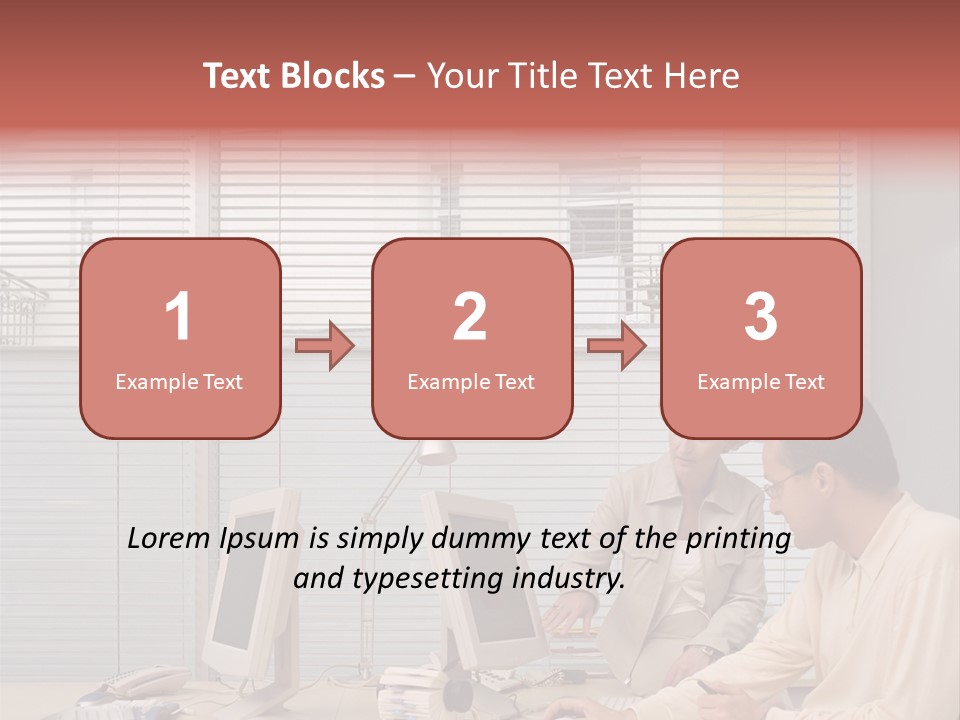 Ages Technology Man PowerPoint Template