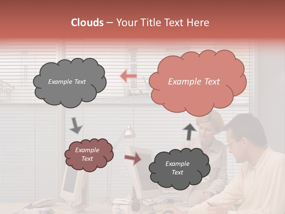 Ages Technology Man PowerPoint Template