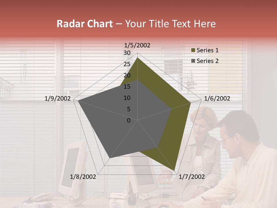 Ages Technology Man PowerPoint Template