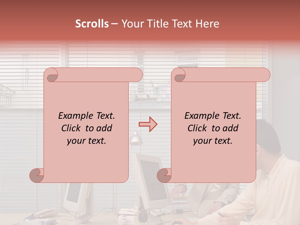 Ages Technology Man PowerPoint Template