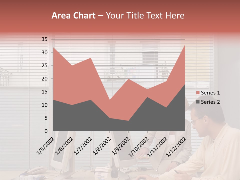 Ages Technology Man PowerPoint Template