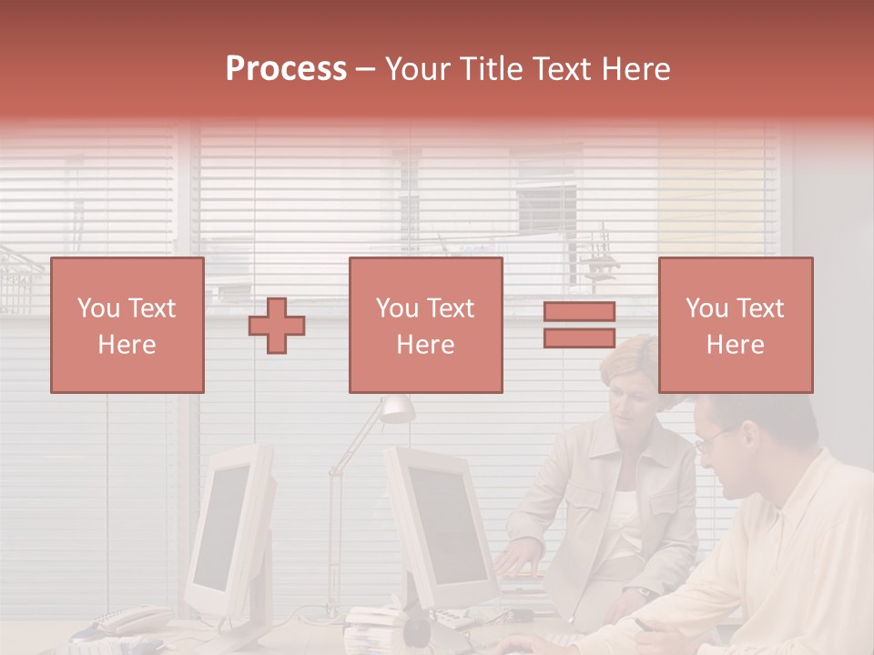 Ages Technology Man PowerPoint Template