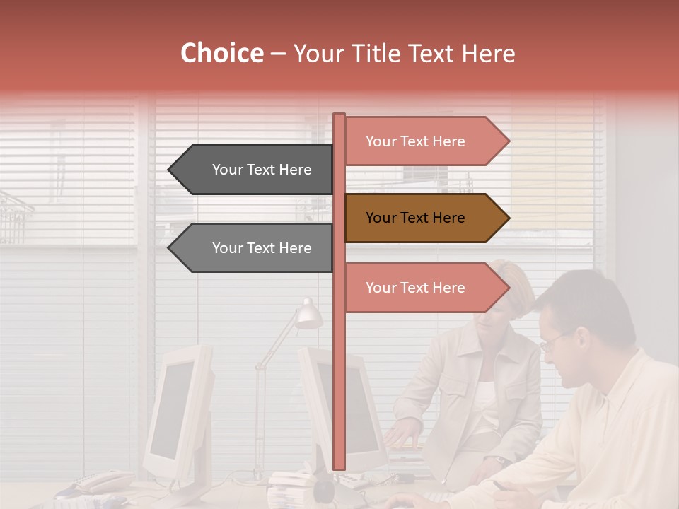 Ages Technology Man PowerPoint Template