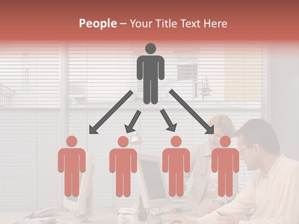 Ages Technology Man PowerPoint Template