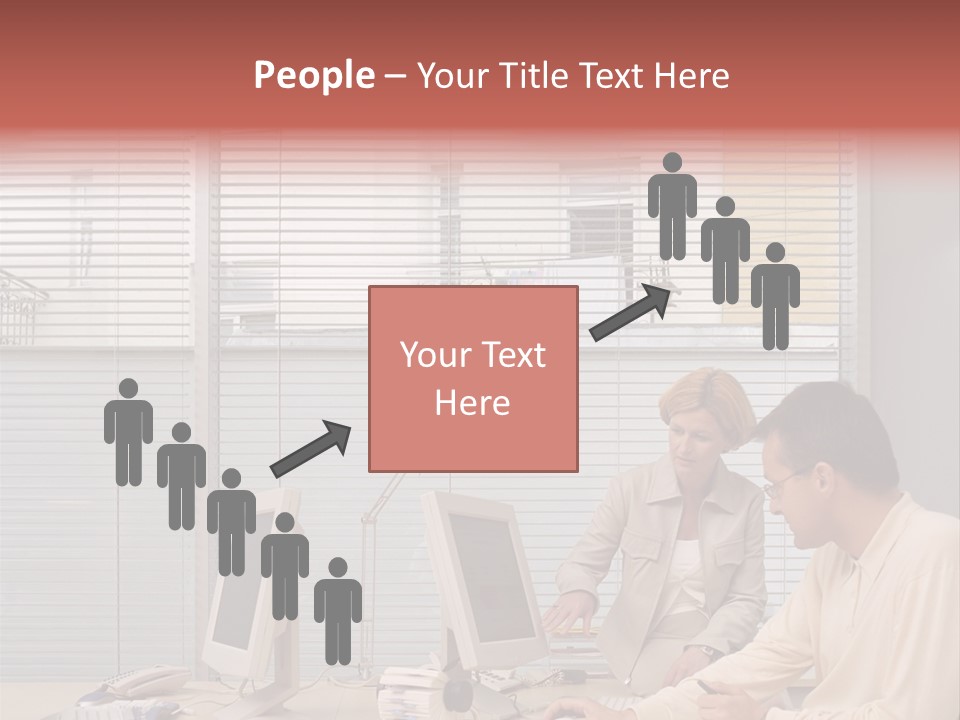 Ages Technology Man PowerPoint Template