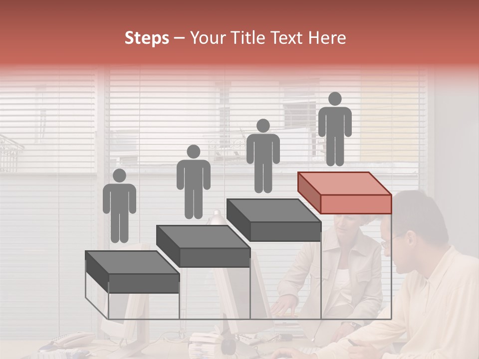 Ages Technology Man PowerPoint Template