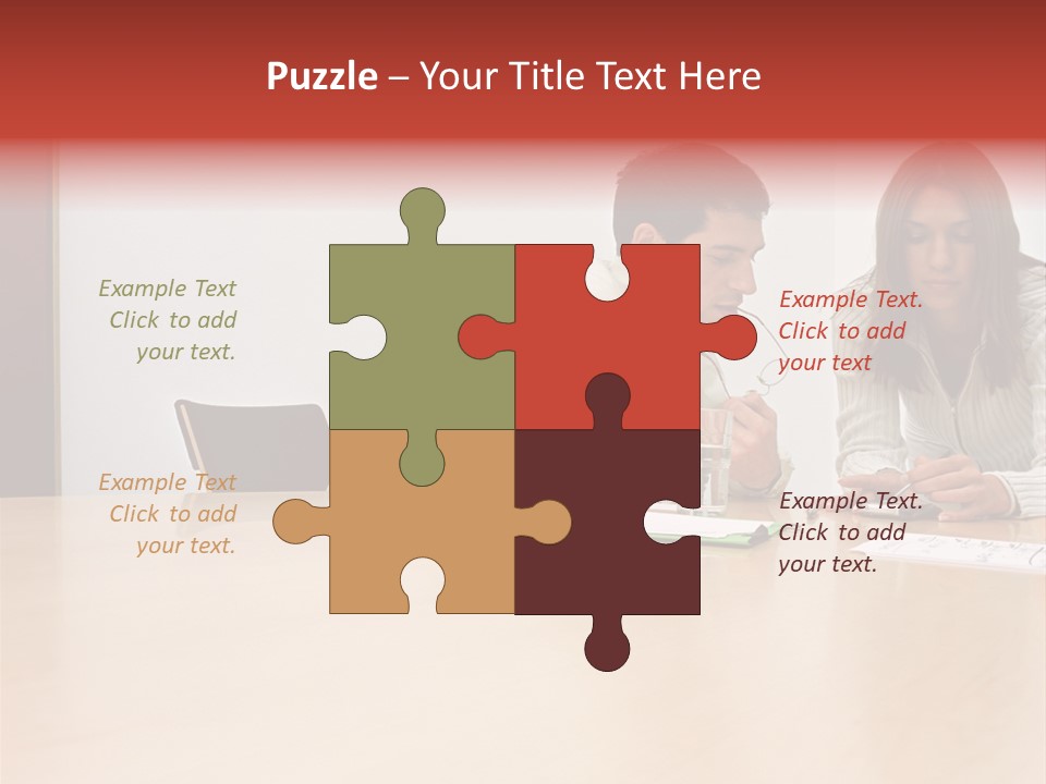 Technology Ethnicity Twopeople PowerPoint Template