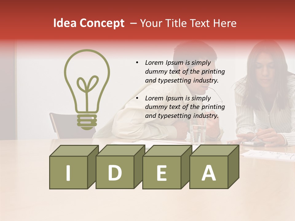 Technology Ethnicity Twopeople PowerPoint Template