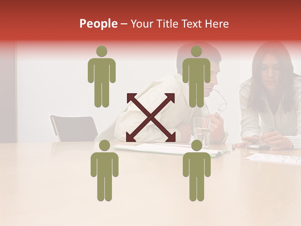 Technology Ethnicity Twopeople PowerPoint Template